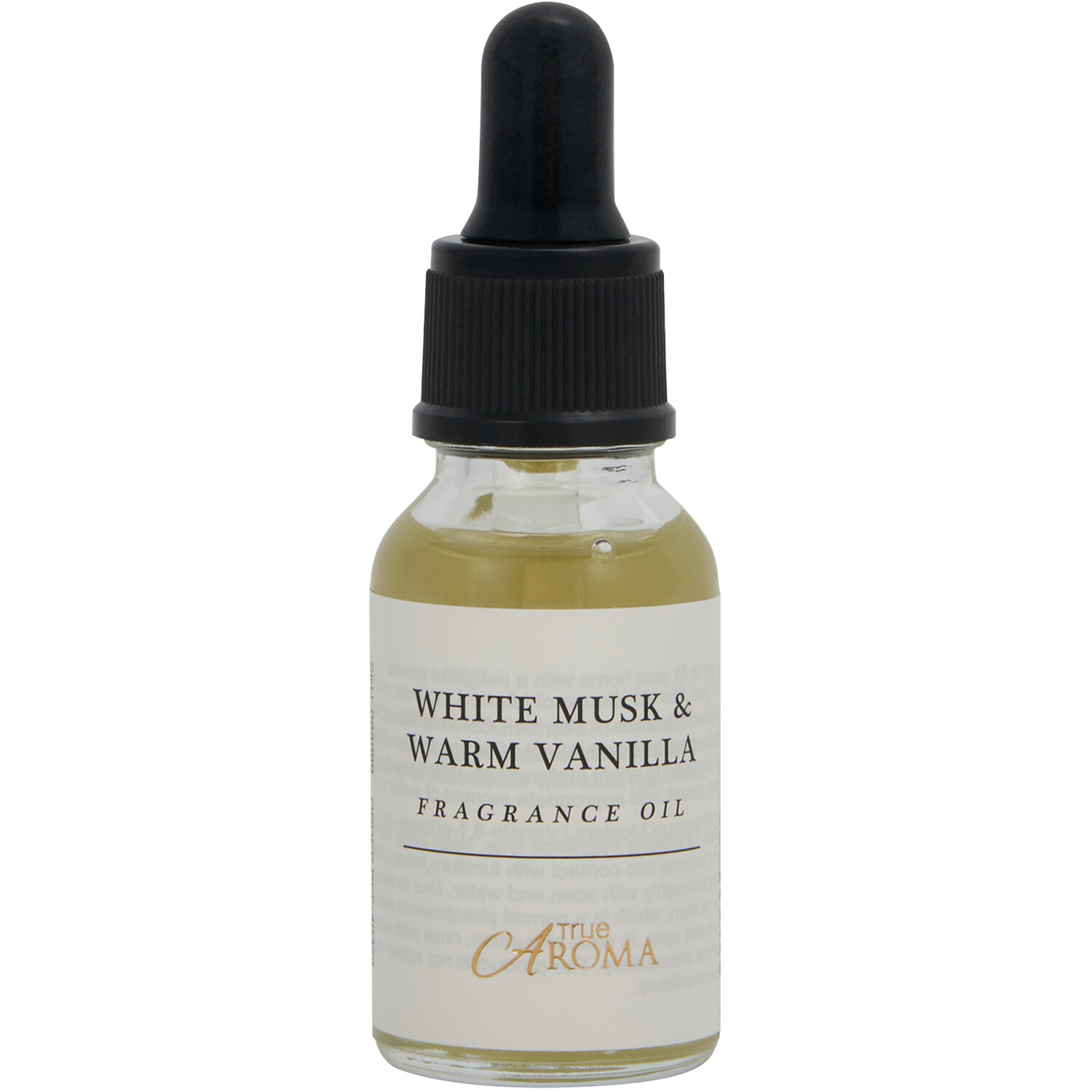 True Aroma White Musk and Warm Vanilla Fragranced Oil 15ml Image
