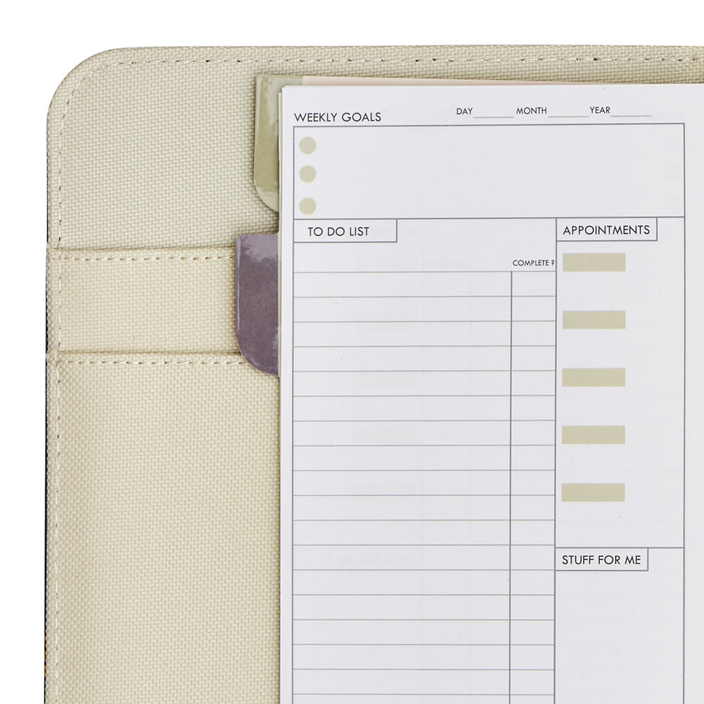 Wilko Decelerate Organiser A5 Wilko