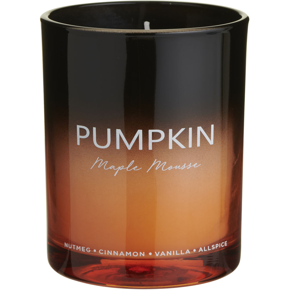 Wilko Single Wick Pumpkin Scented Candle Image 2