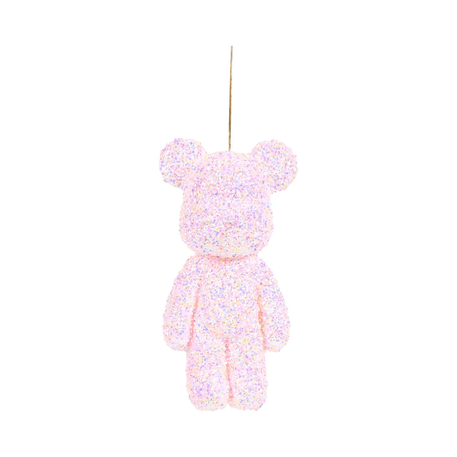 Glitter Bear DecorationMulticolour Image 5