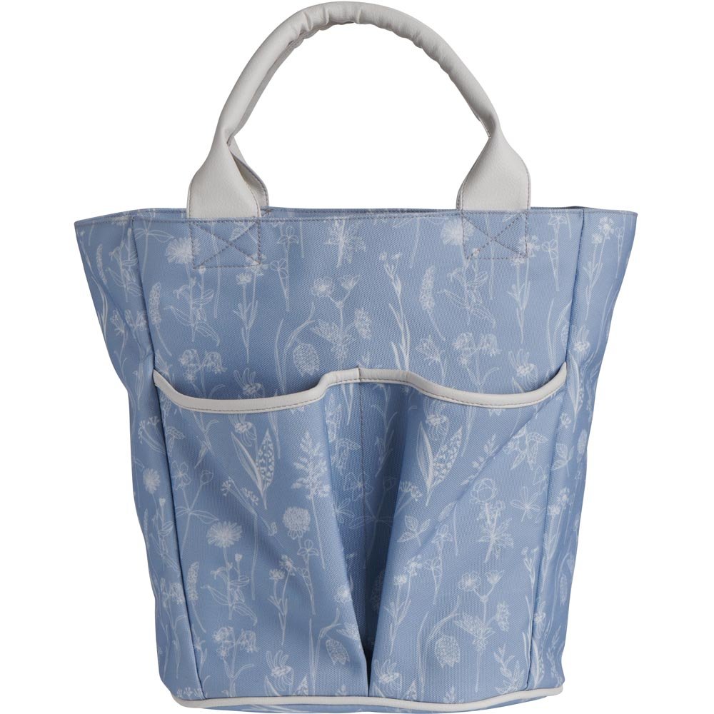 Wilko Blue Patterned Garden Bag Image 1