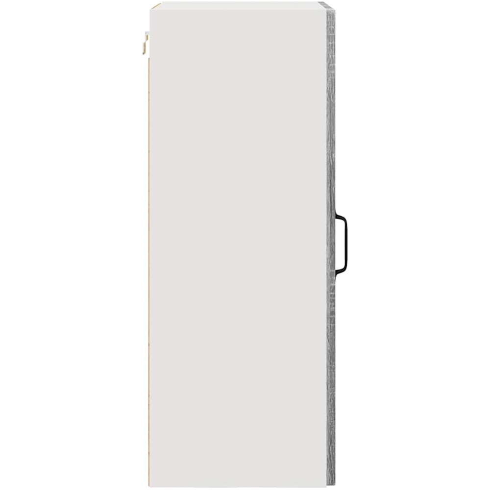 vidaXL Kalmar Single Door Grey Sonoma Wall Kitchen Cabinet Image 6