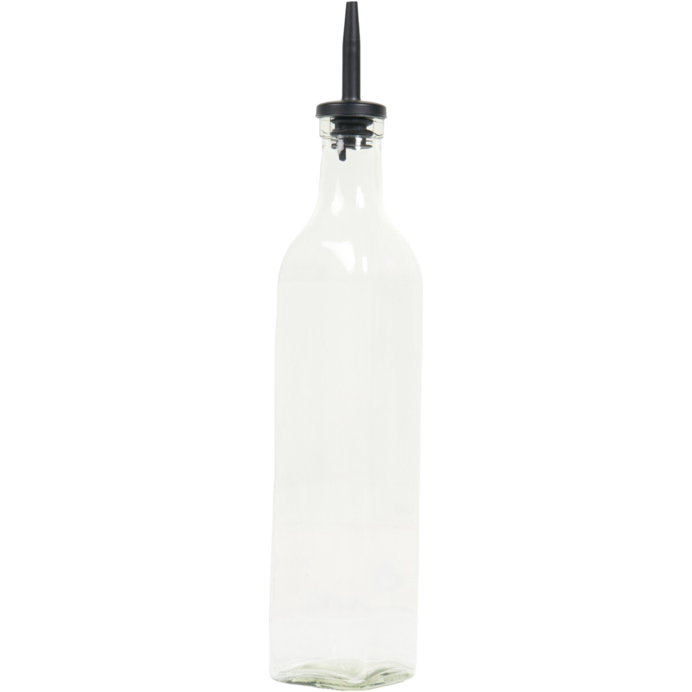Glass Oil Dispenser Bottle Clear Image 3