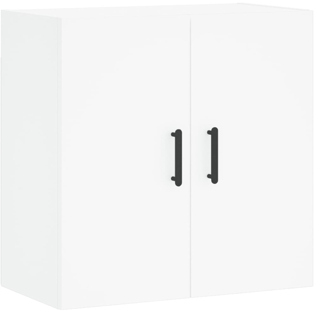 vidaXL 2 Door White Wall Cabinet Image 2