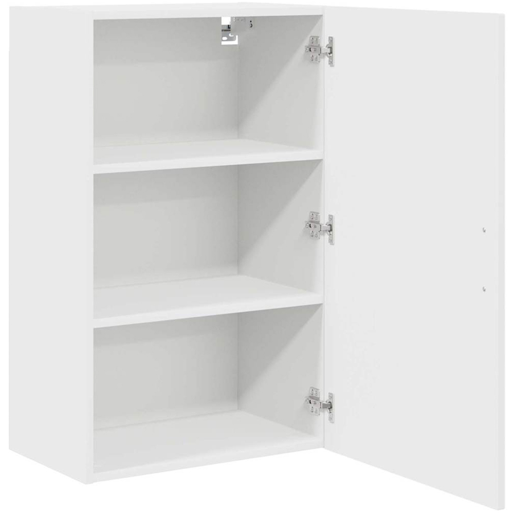 vidaXL Kalmar Single Door High Gloss White Wall Kitchen Cabinet Image 5