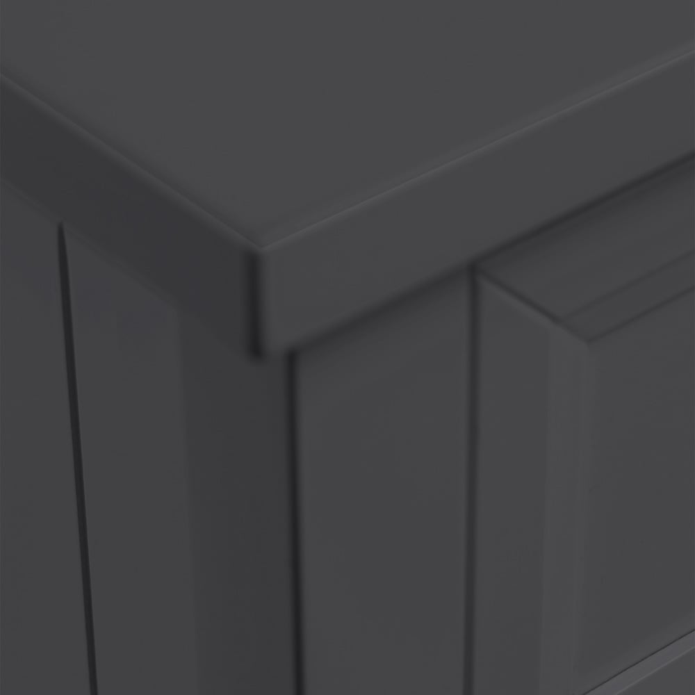 Julian Bowen Maine 5 Drawer Anthracite Chest of Drawers Image 5