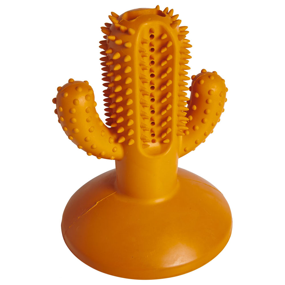 Single Wilko Spikey Cactus Dog Toy in Assorted styles Image 4