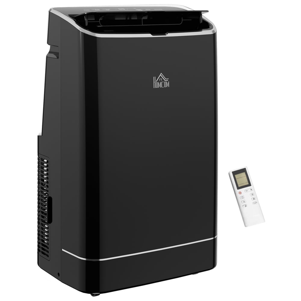 HOMCOM Black 14000BTU Air Conditioner Image 1