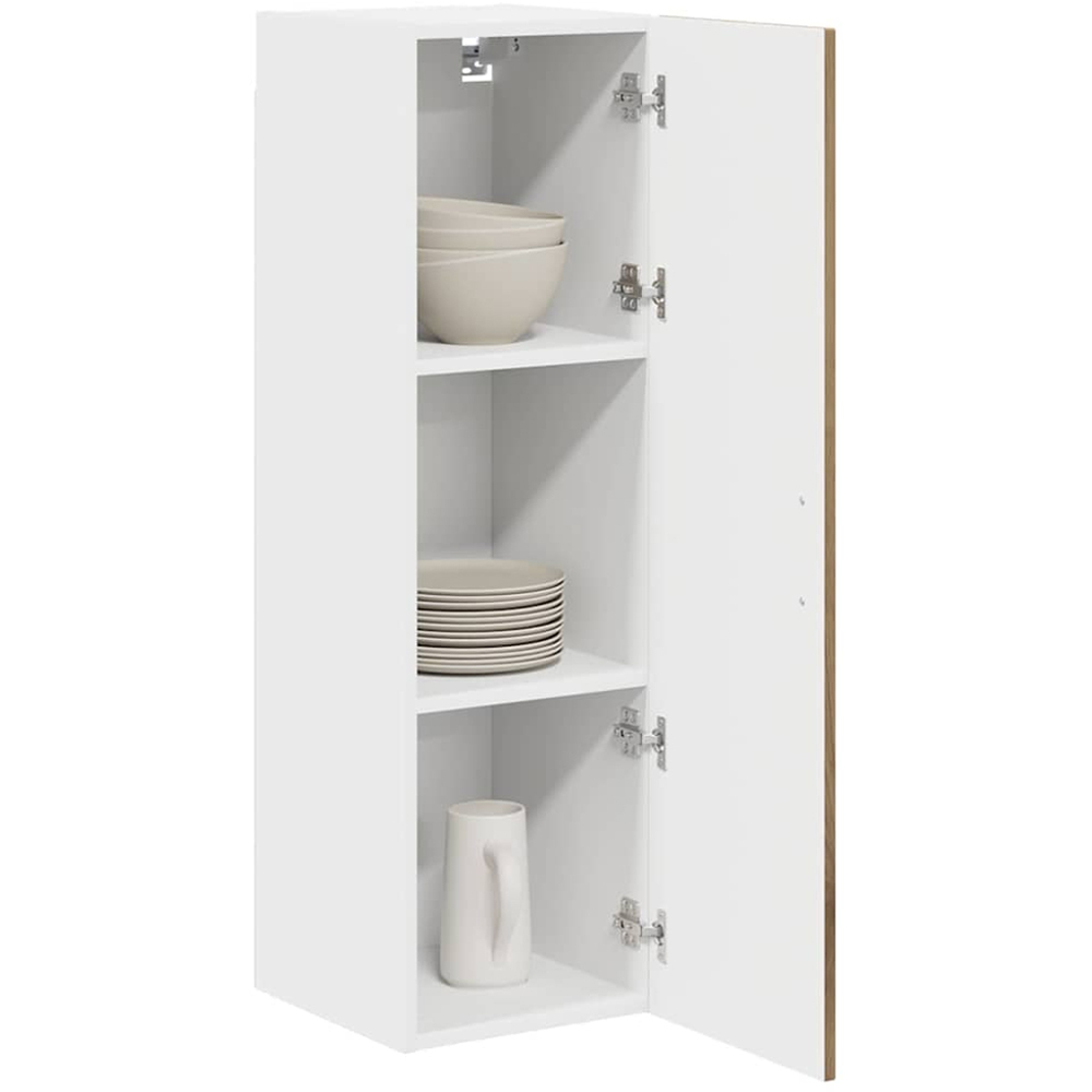 vidaXL Single Door Artisan Oak Kitchen Wall Cabinet Image 3