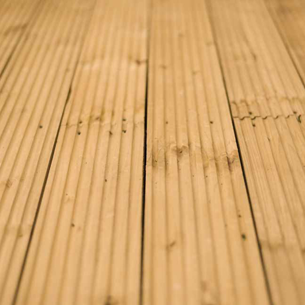 Forest Garden 2.4m 5 Pack Patio Deck Board Image 1