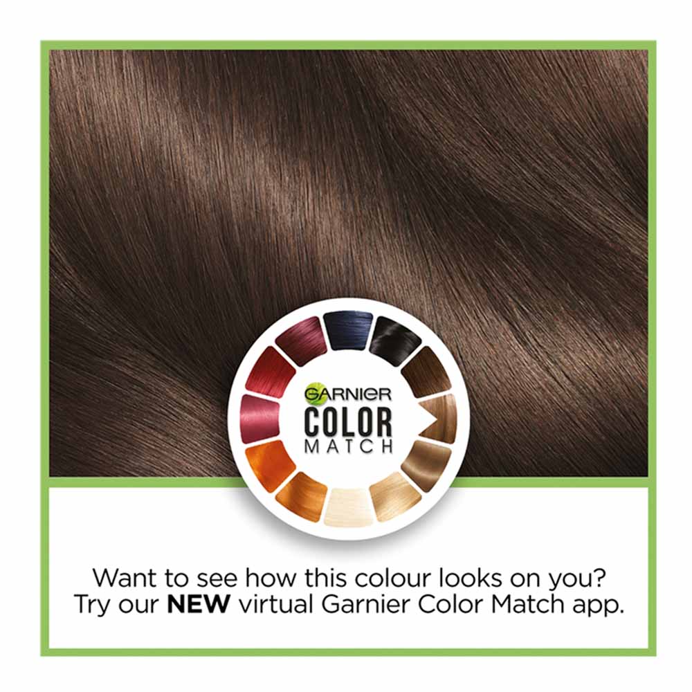 Garnier Nutrisse 5 Mocha Brown Permanent Hair Dye Image 4