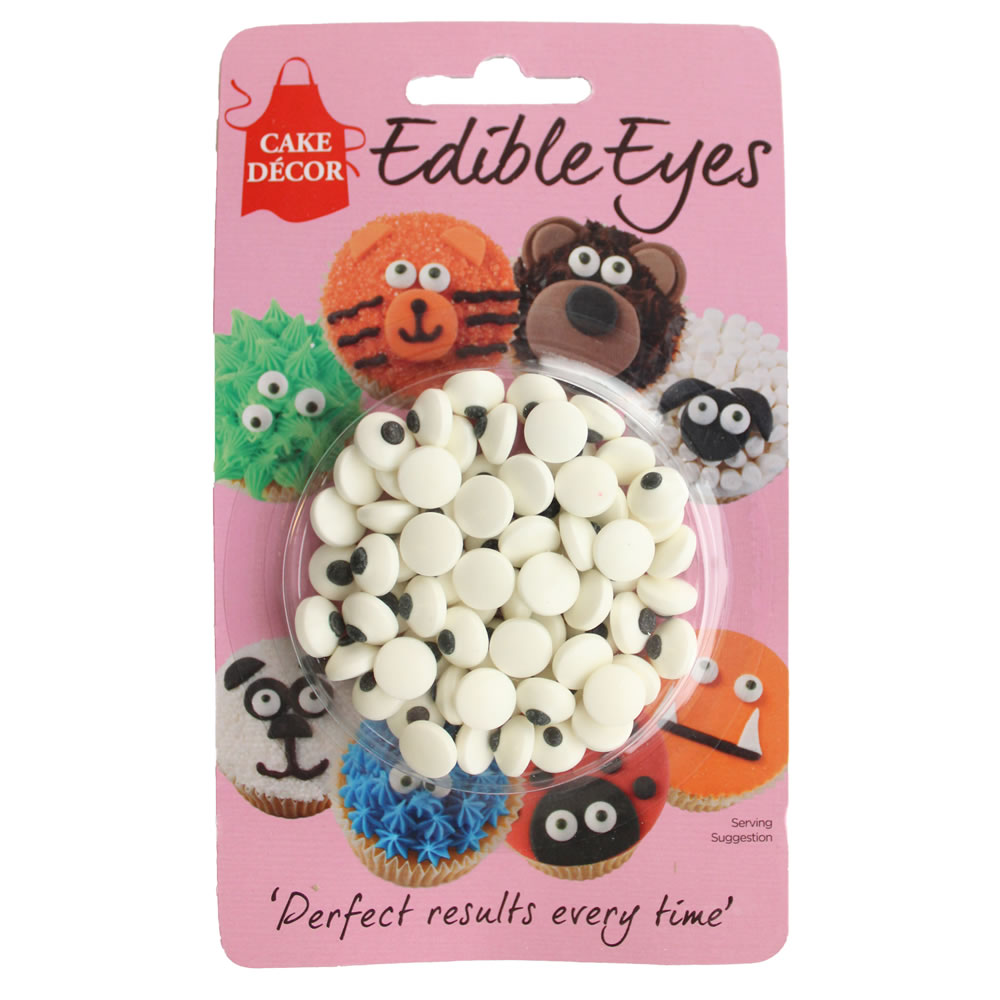 Cake Décor Edible Eyes Image 1
