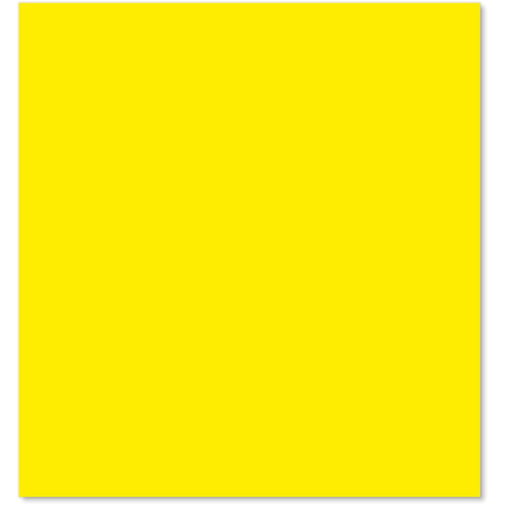 Warren Reed Designer Sunshine Yellow Glass Kitchen Splashback 75 x 70cm Image 2