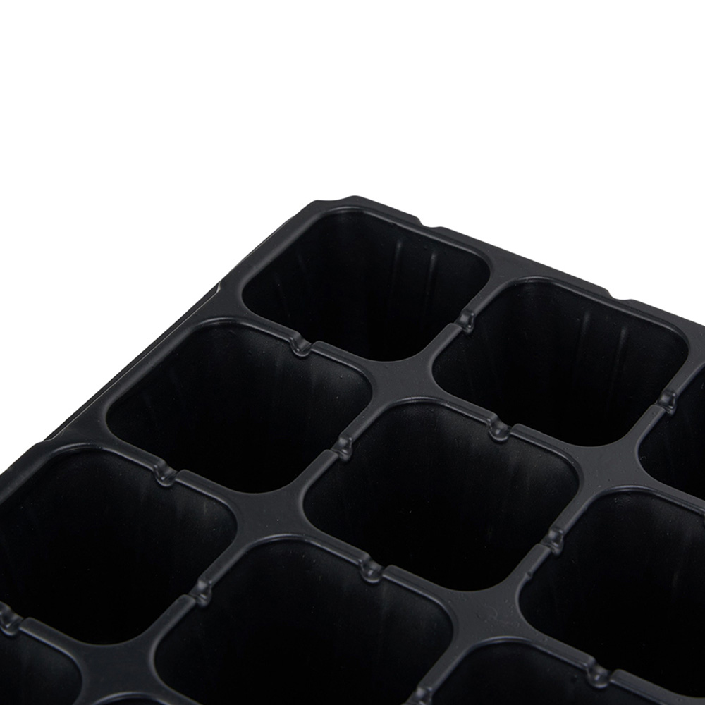 Living and Home 50 Cell Gardening Seedling Tray Set of 10 Image 6