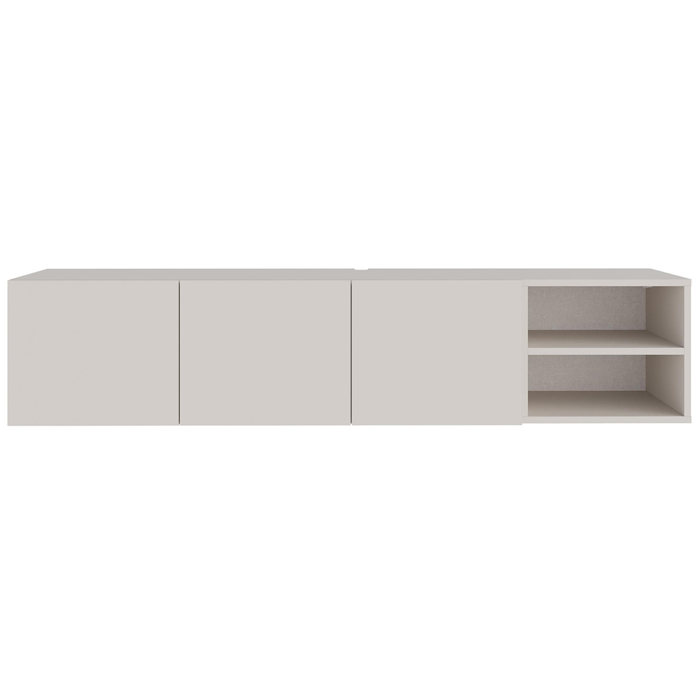Decortie Conrad 3 Door 2 Shelf Sandstone TV Unit Image 2