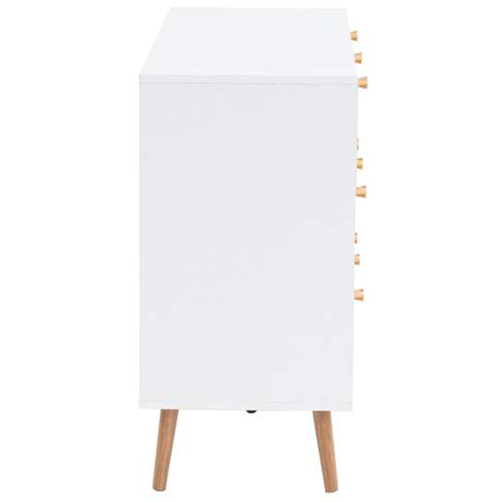 Birlea Croxley 7 Drawer Rattan Chest Image 4