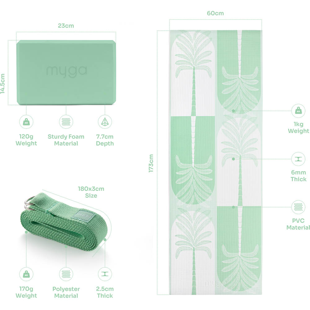 Myga Sage Palm Yoga Starter Set Image 4