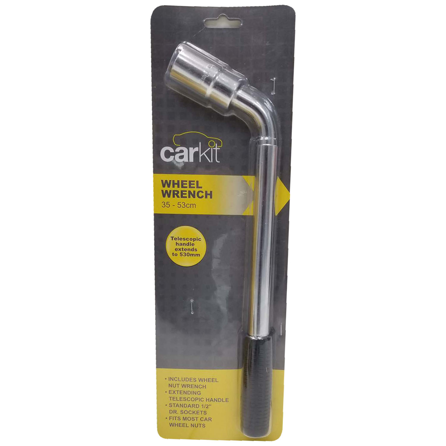 CarKit Extendable Wheel Wrench 35 to 53cm Image 1