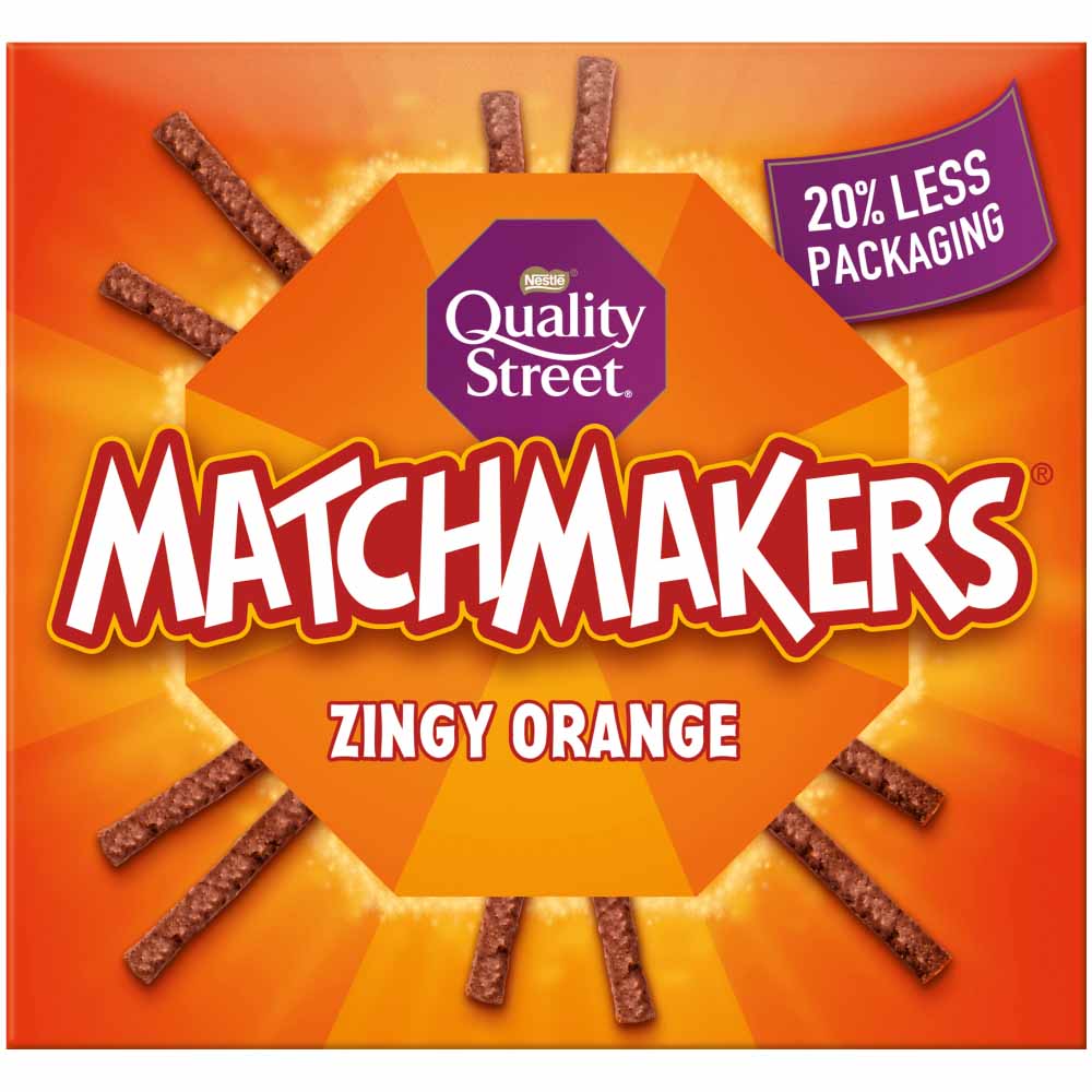 Quality Street Zingy Orange Matchmakers 120g Image 1