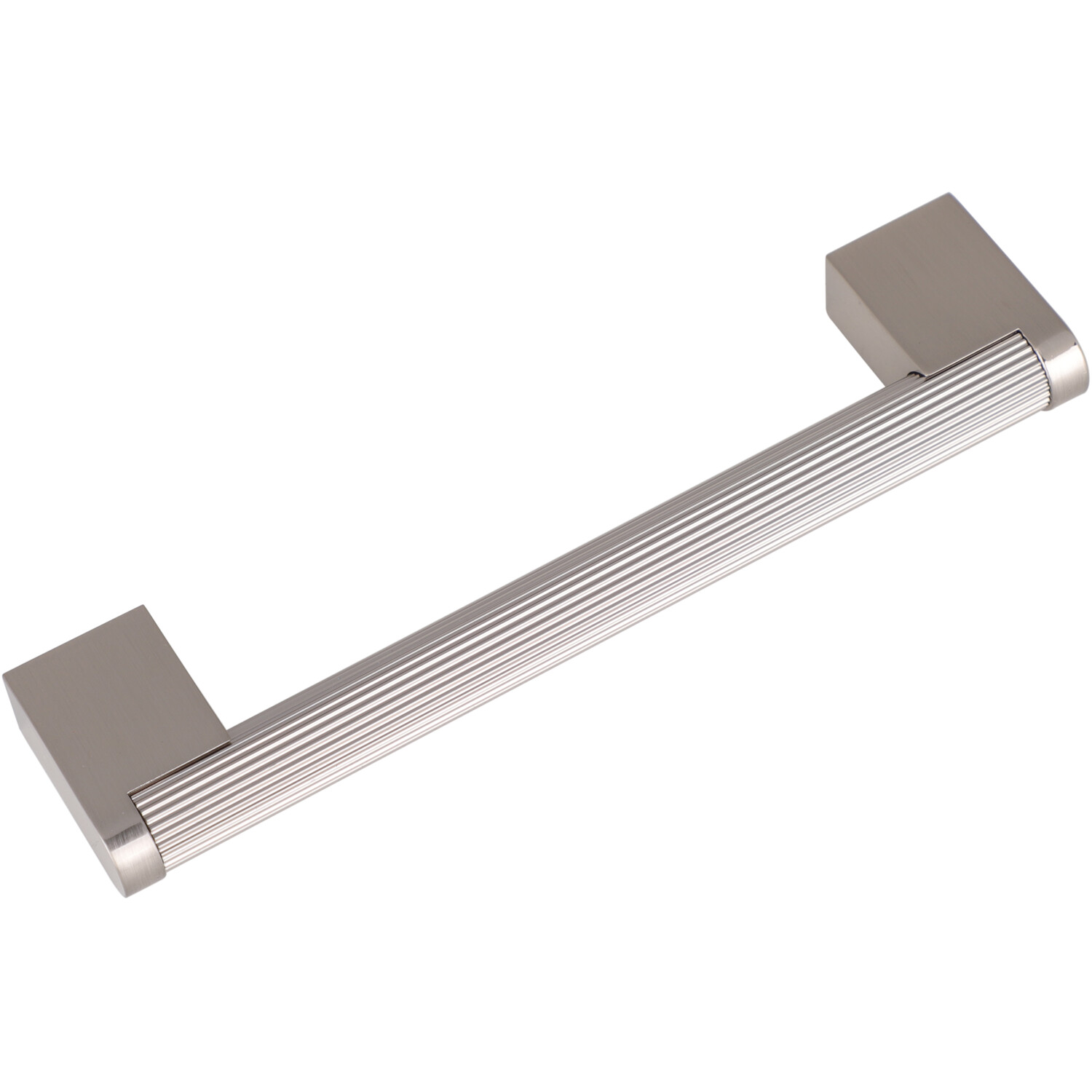 Pack of 2 Frankfurt Linear Cabinet Handles Brushed Nickel 128mm Image 2