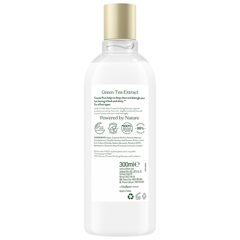 Timotei Purifying Shampoo and Conditioner 300ml Image 5