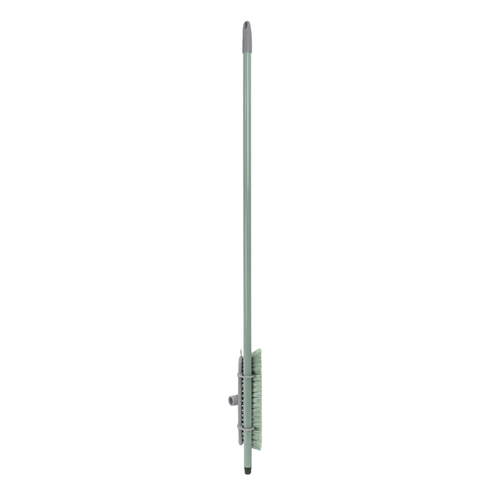 JVL Green Soft Bristle Angled Sweeping Brush Image 6
