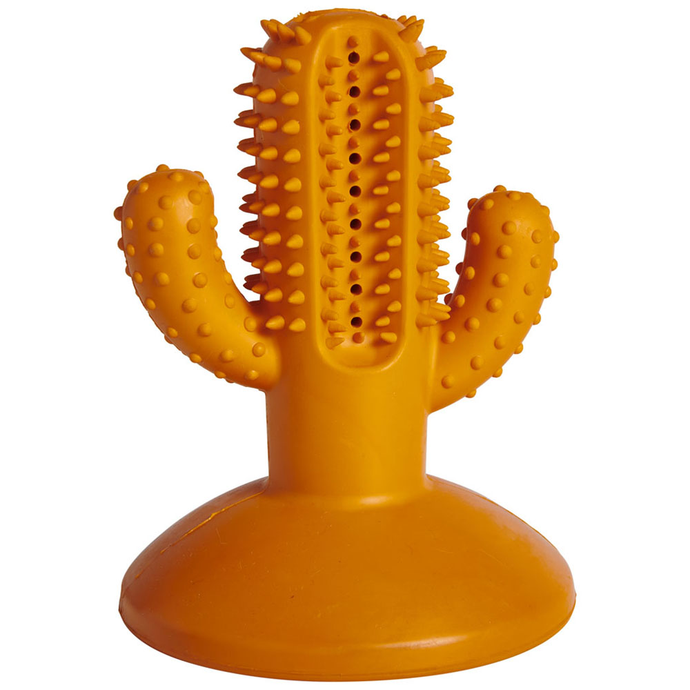 Single Wilko Spikey Cactus Dog Toy in Assorted styles Image 2