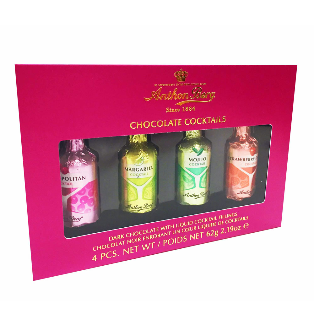 Anthon Berg 4 Piece Cocktail Liqueurs Wilko