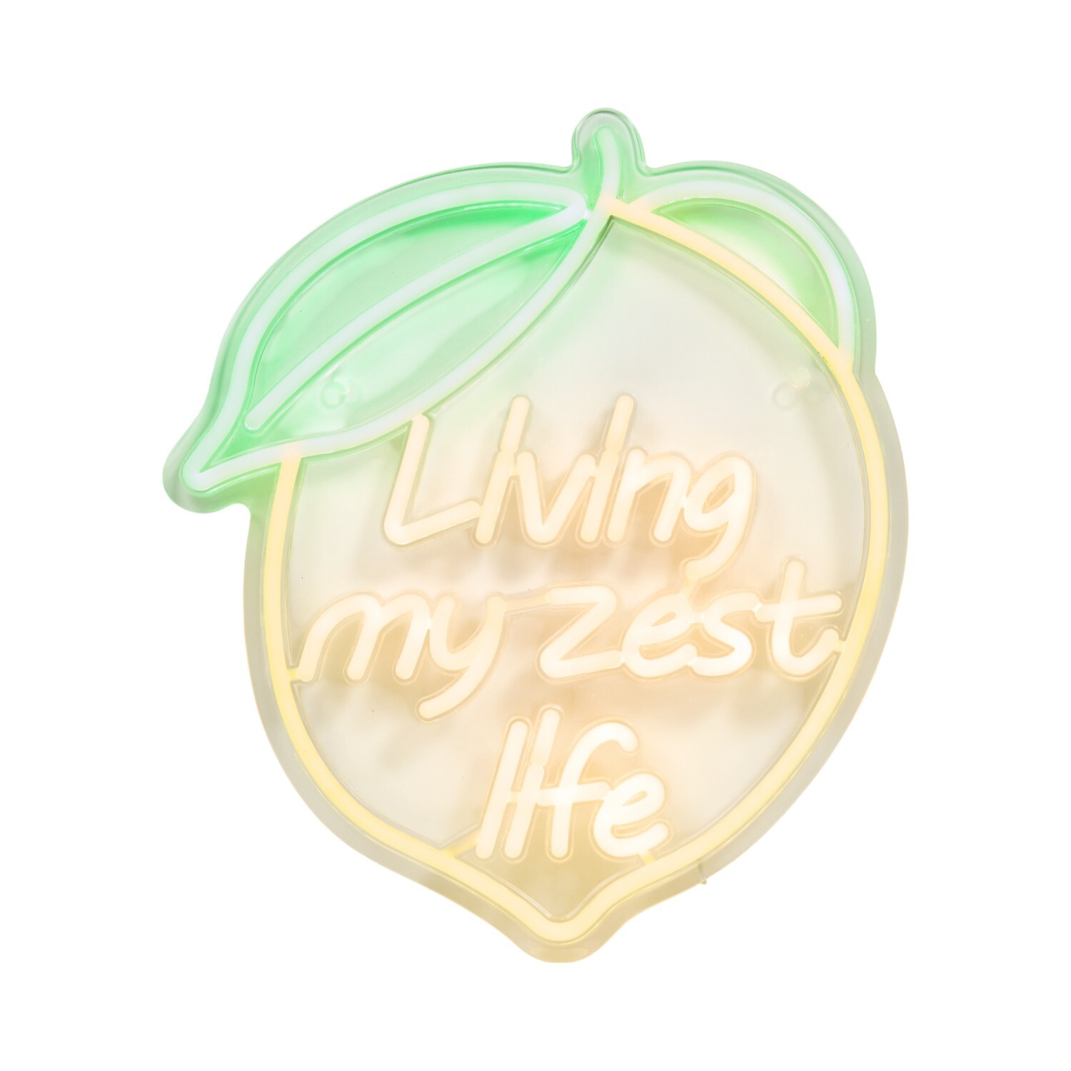 Living My Zest Life Outdoor Neon Light Image 2