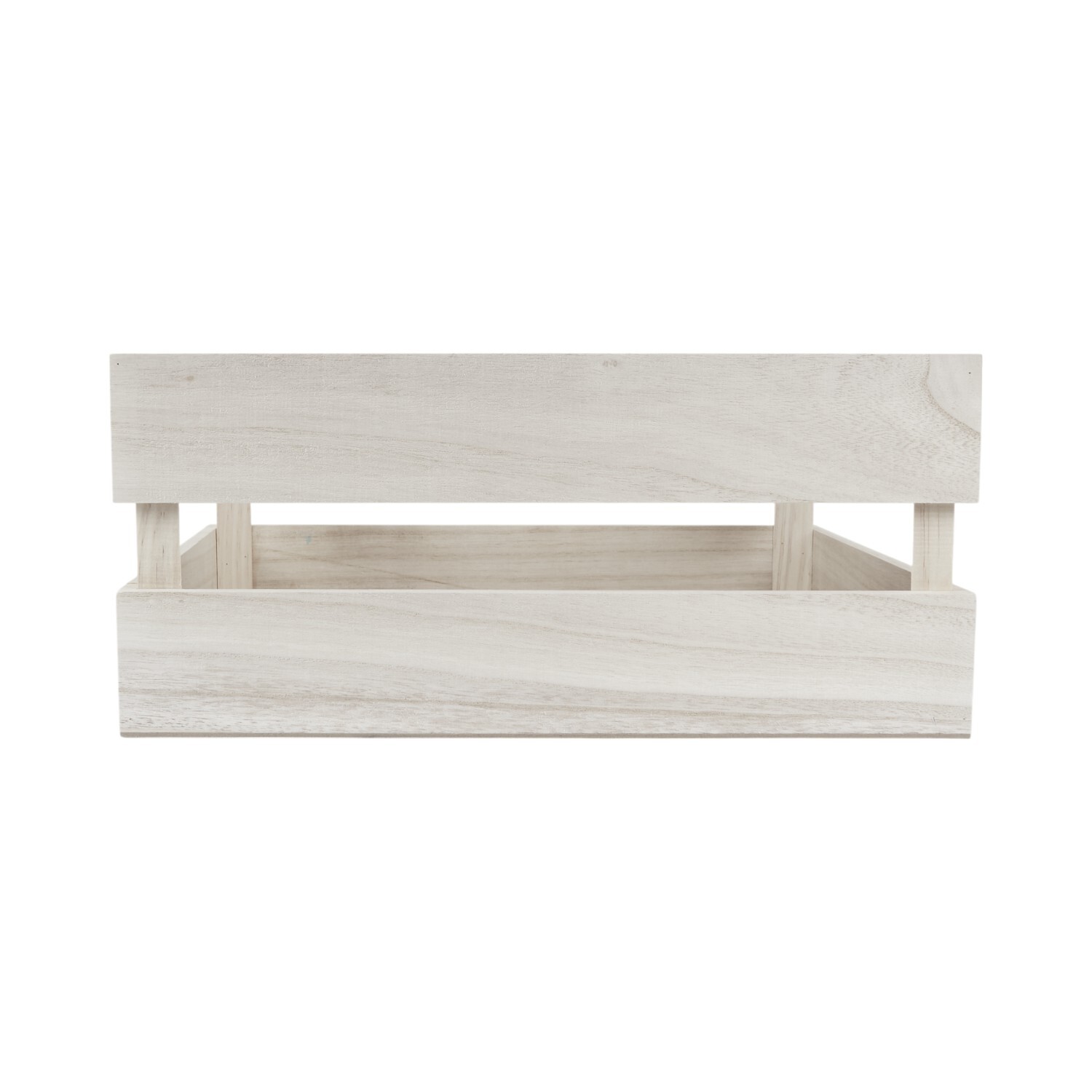 Large Natural Wooden Crate Natural Image 2