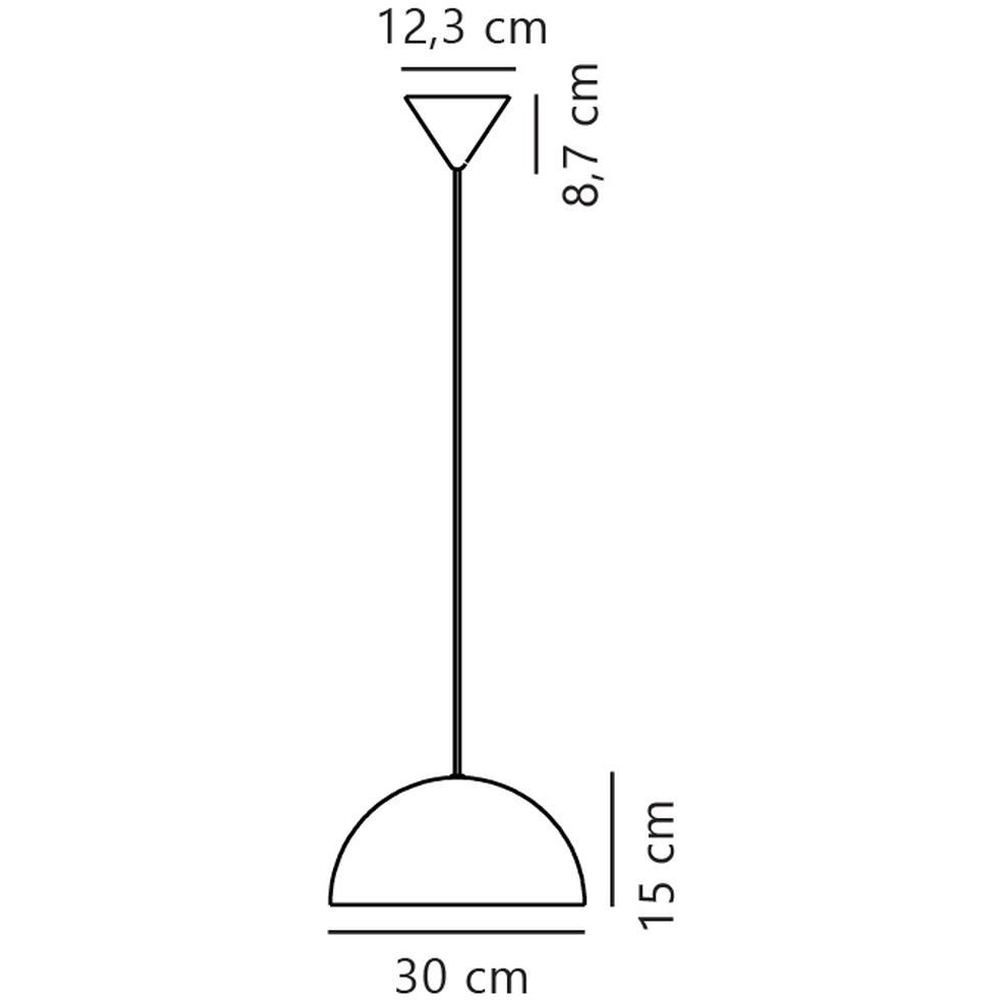 Nordlux Ellen 30 E27 Black Pendant Light Image 6