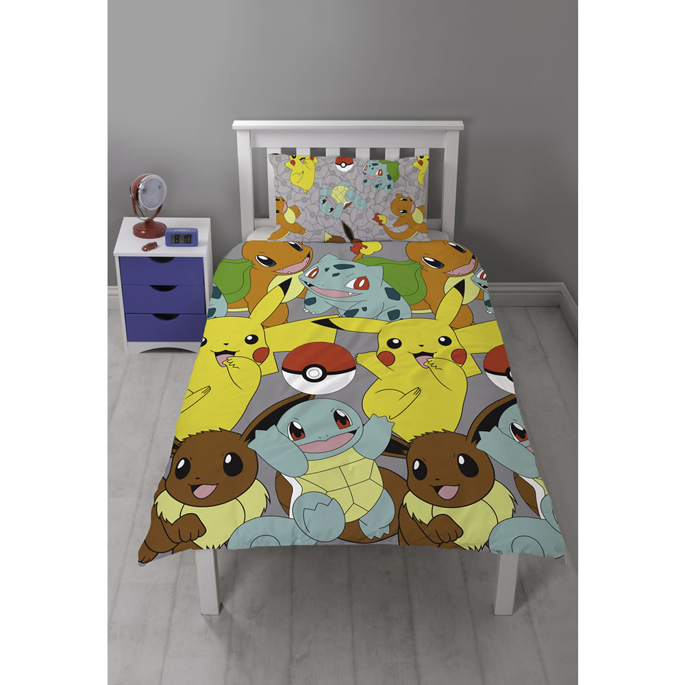 Duvet Set Pokemon Single Wilko