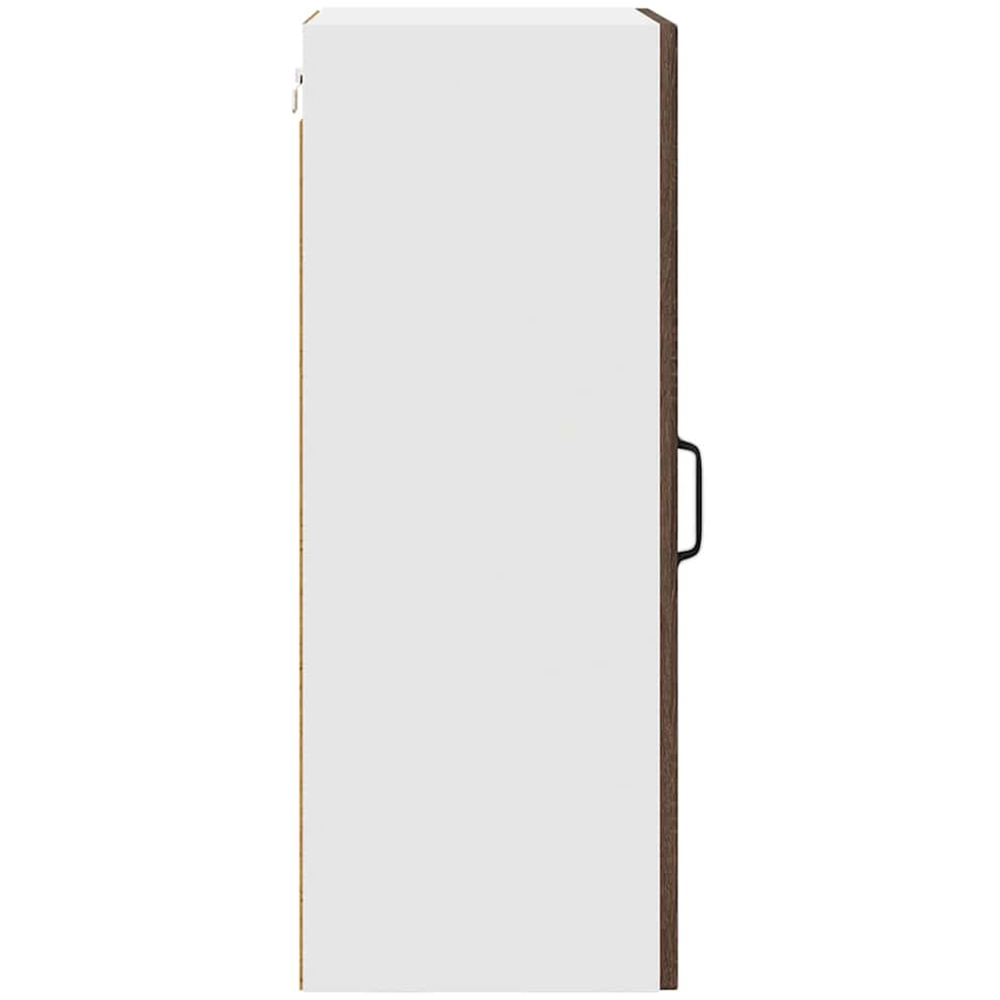 vidaXL Kalmar Single Door Brown Oak Wall Kitchen Cabinet 2 Pack Image 7