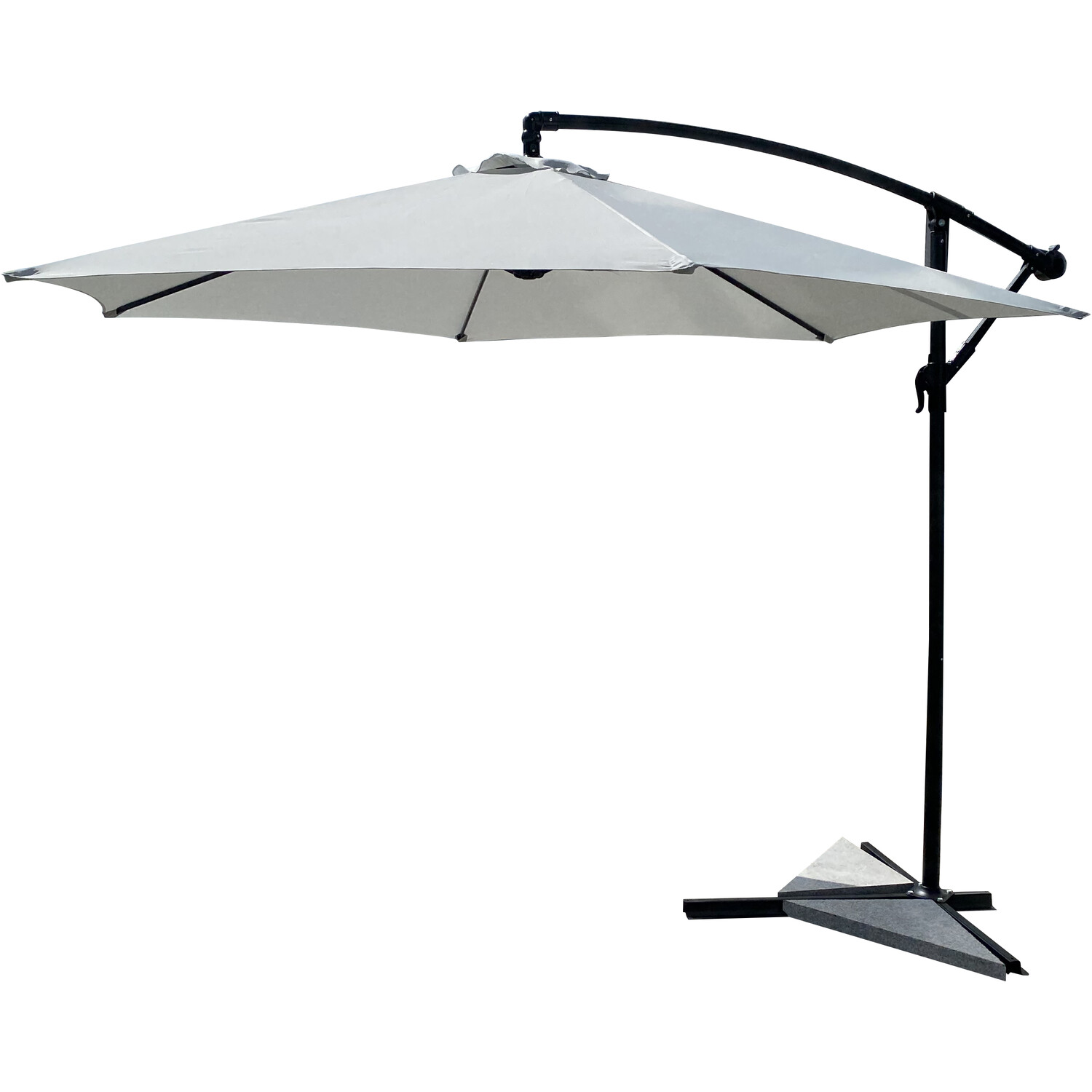 Outdoor Essentials Sage Cantilever Garden Parasol 3m Image 2