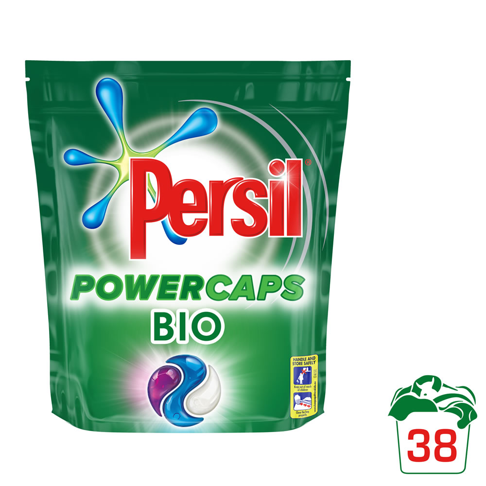 Persil Powercaps Bio 38 Washes Image 1