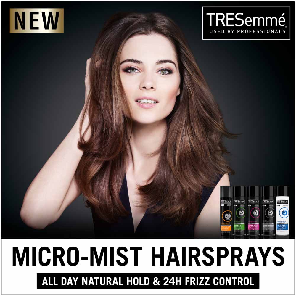 TRESemme Extra Hold Hairspray 400ml | Wilko TRESemme Extra Hold Hairspray 400ml | Wilko