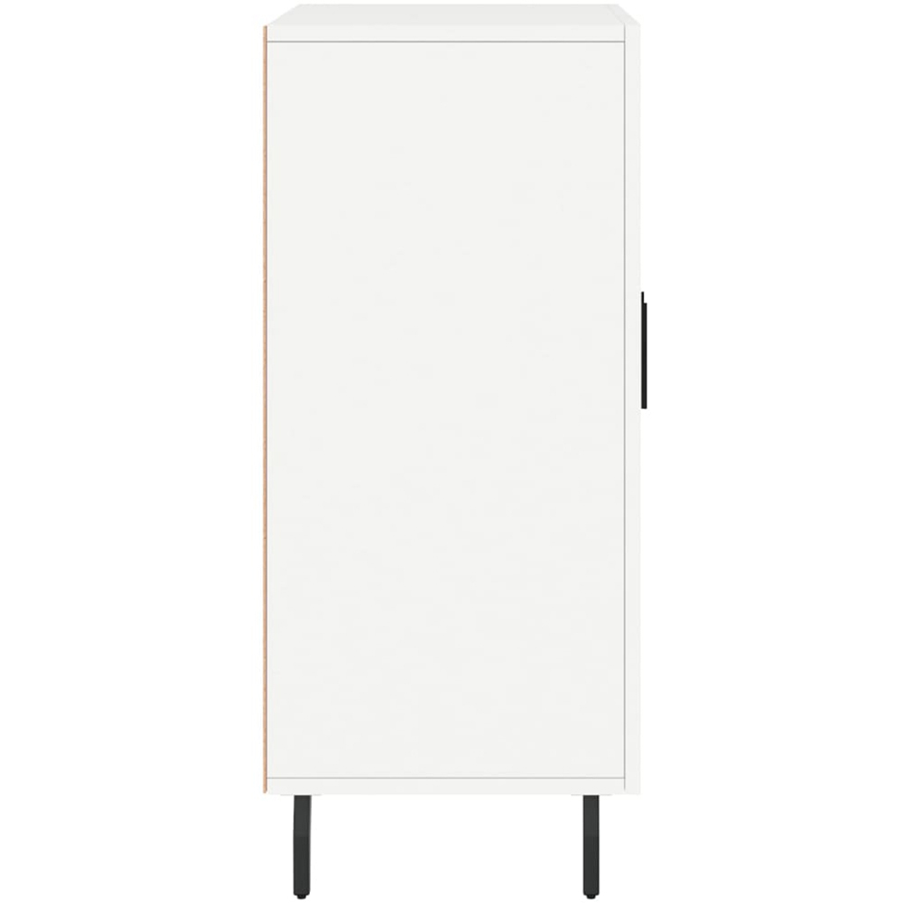 vidaXL 3 Drawer White Sideboard Image 7