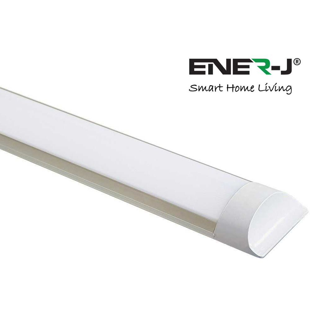 ENER-J 18W 6000K LED Prismatic Batten 60cm 2 Pack Image 4