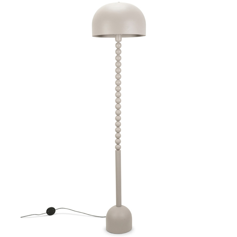 ValueLights Clement Metal Stone Mushroom LED Floor Lamp Image 1
