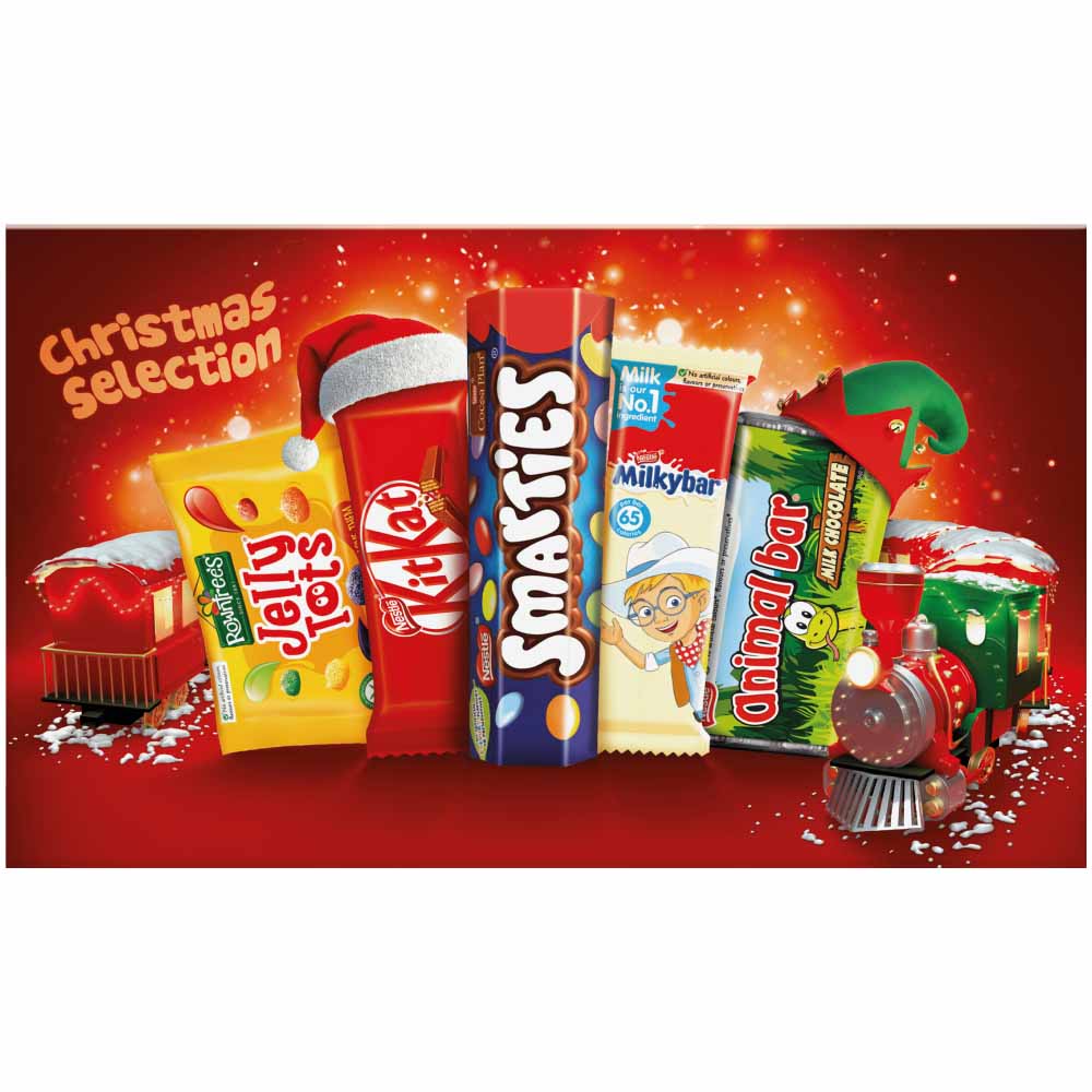 Nestlé Medium Christmas Chocolate Selection Box 144g Image 1