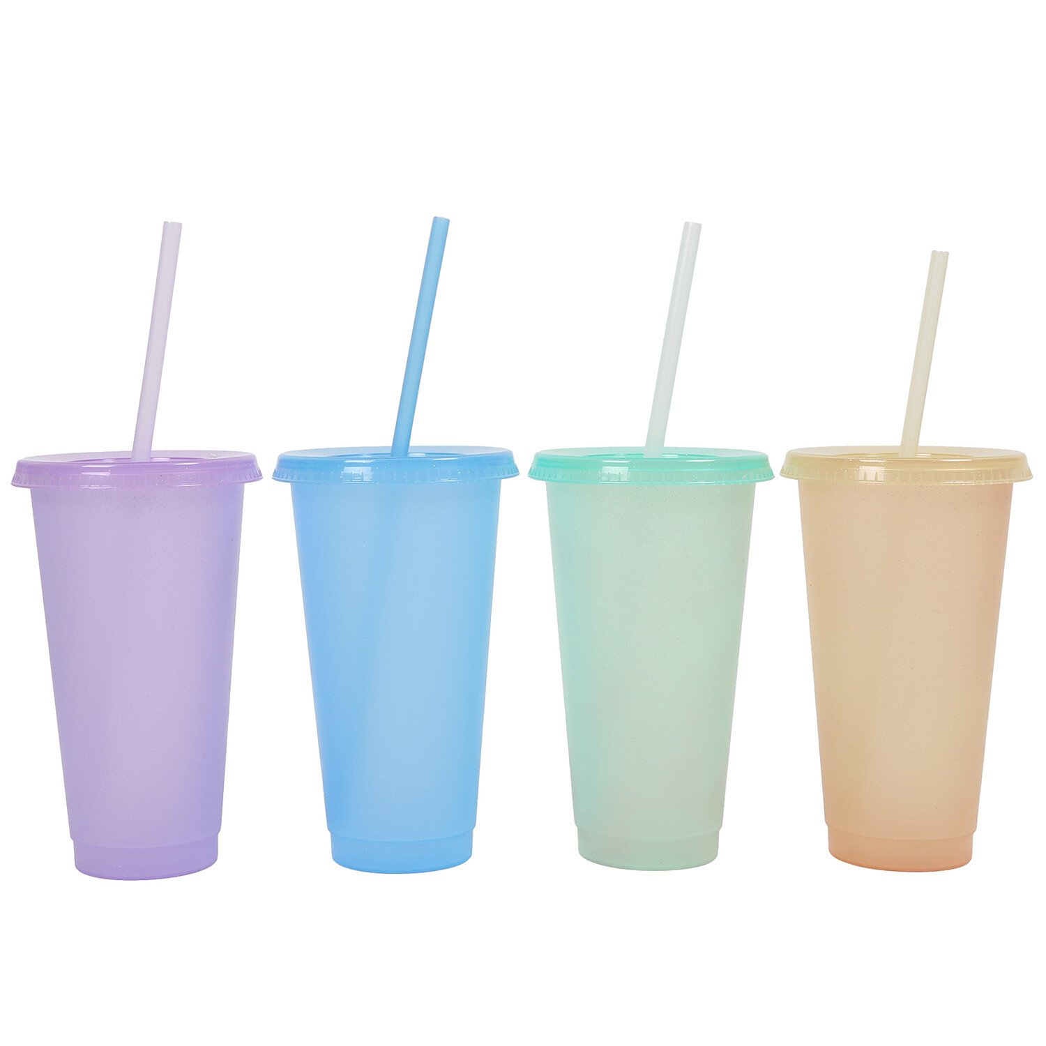 Pack of 4 Colour Changing Tumblers Image 1