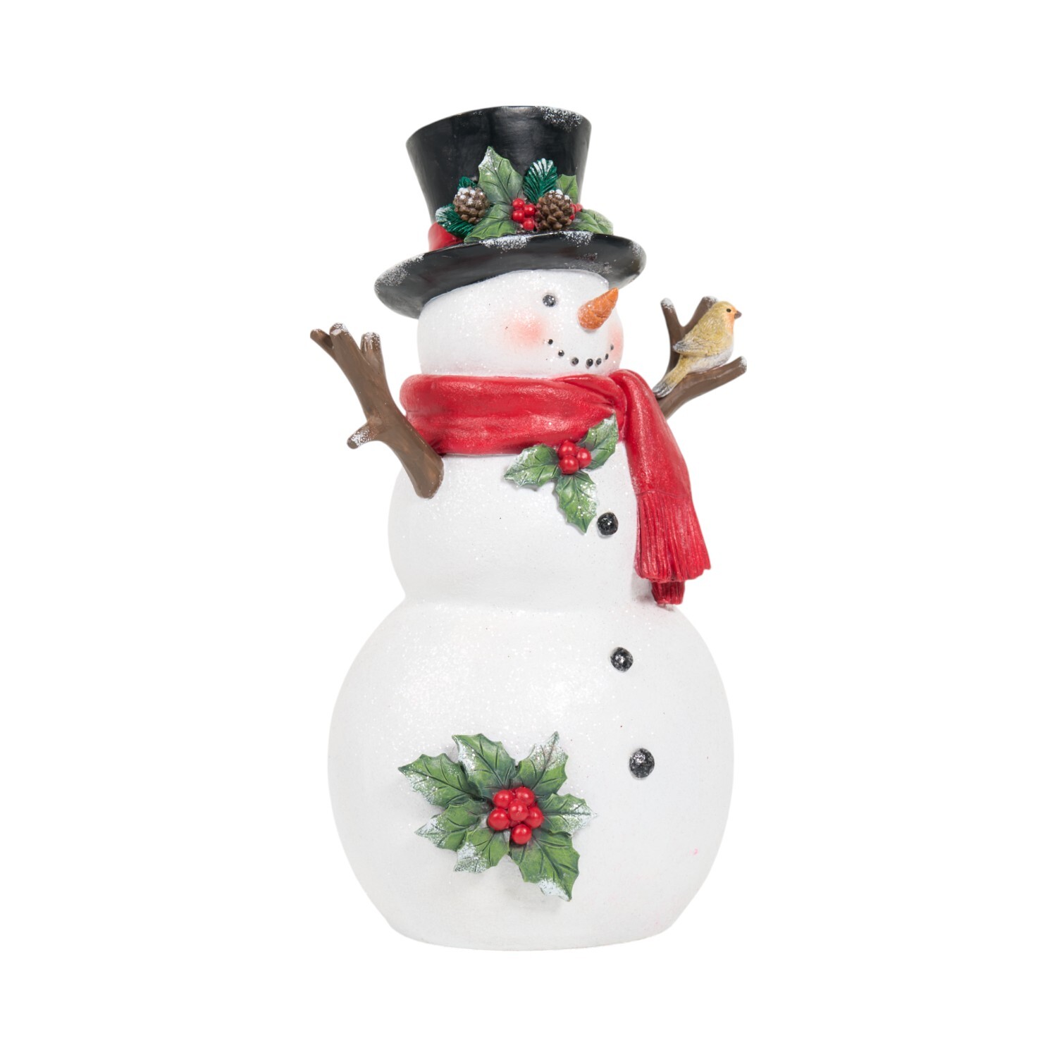 Snowman Christmas OrnamentWhite Image 2