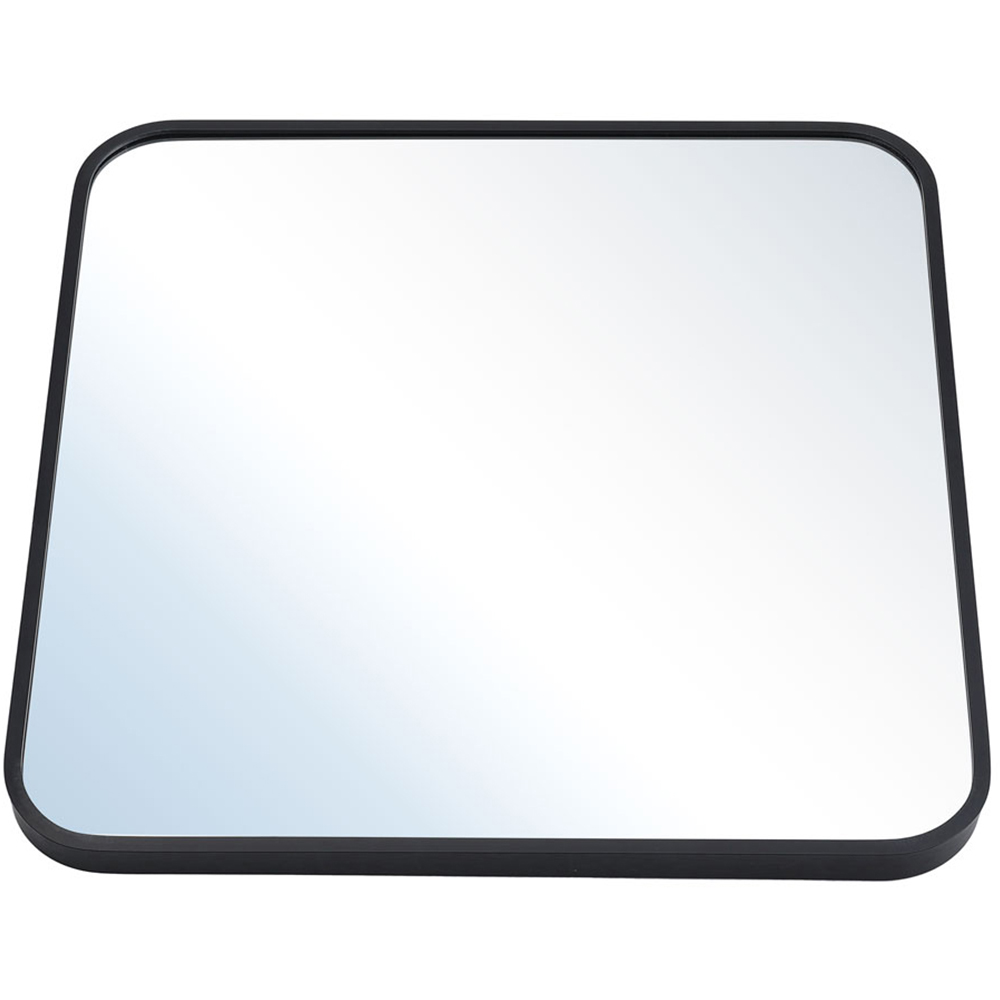 Living And Home Modern Square Wall Mirror with Aluminum Alloy Frame Image 1
