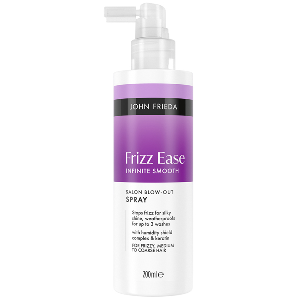 John Frieda Frizz Ease Infinite Smooth Blow Out Heat Protect Spray 200ml 6 Pack Image 2