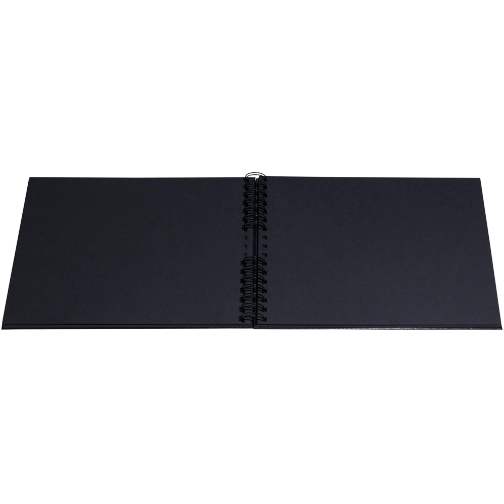 Exacompta Graphik Black Wirebound Photo Album 50 Sheets 150 Photos Image 5