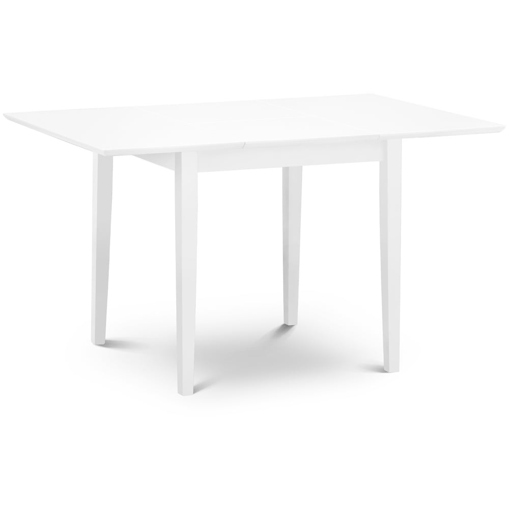 Julian Bowen Rufford Extending Dining Table White Image 3