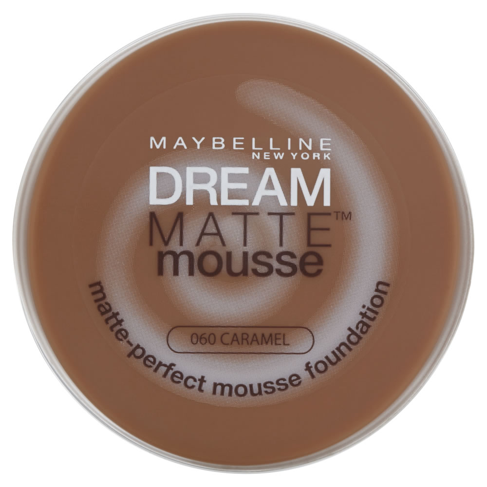 Maybelline Dream Matte Mousse Foundation SPF15 Caramel 60 18ml Image