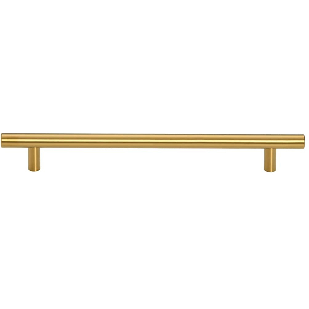 Wallplus Gold Stainless Steel Standard T-Shaped Cabinet Handle 25.6cm 5 Pack Image 5