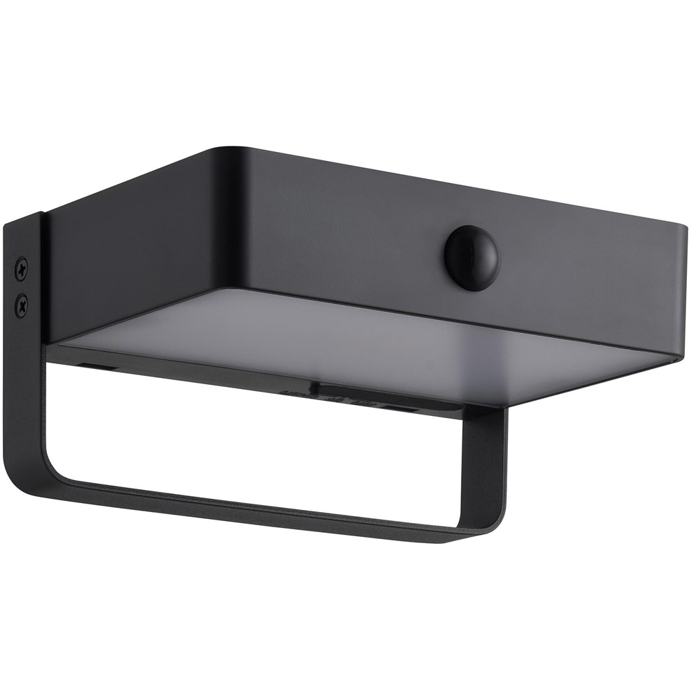 Nordlux Saulio Solar Black Wall Light Image 1