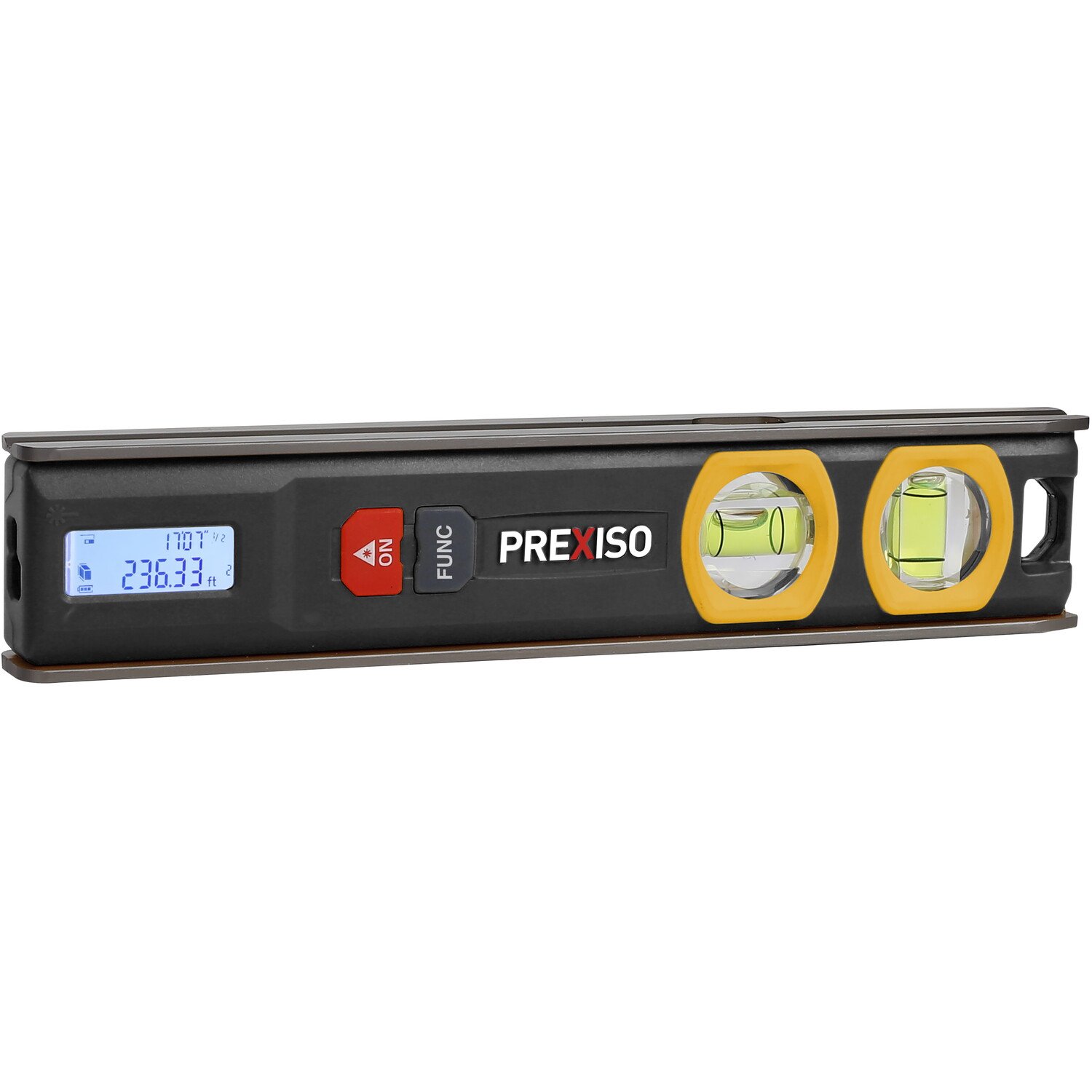 Prexiso 2 in 1 Laser Measure and Torpedo Level Image 1